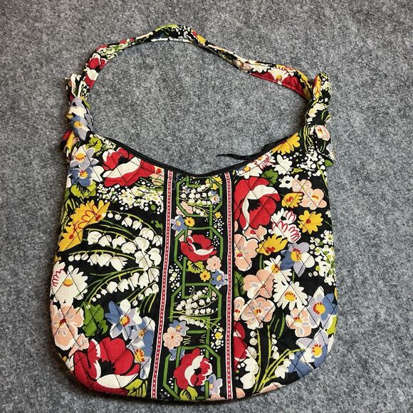 Vera Bradley Handbags - Vera Bradley Purse Poppy Fields Retired Shoulder Bag